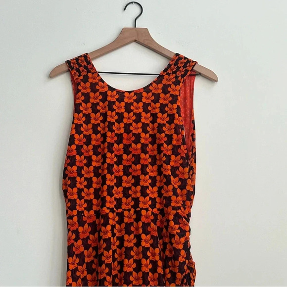 Cabi Playday Flip Dress SZ Medium 6370 Dotted Bouquet Mesh Reversible New Nwt - Picture 4 of 15